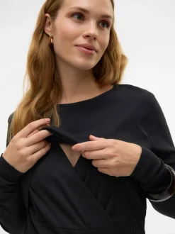 Bodycon Fit O-ringning Topp