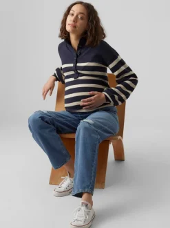 Mom Fit Medelhög Midja Jeans