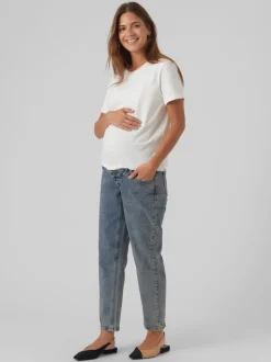 Normal Passform Extra Hög Midja Jeans
