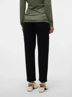 Normal Passform Hög Midja Jeans
