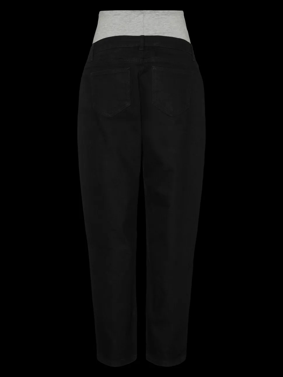Normal Passform Hög Midja Jeans