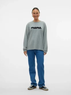 Normal Passform O-ringning Sweatshirt