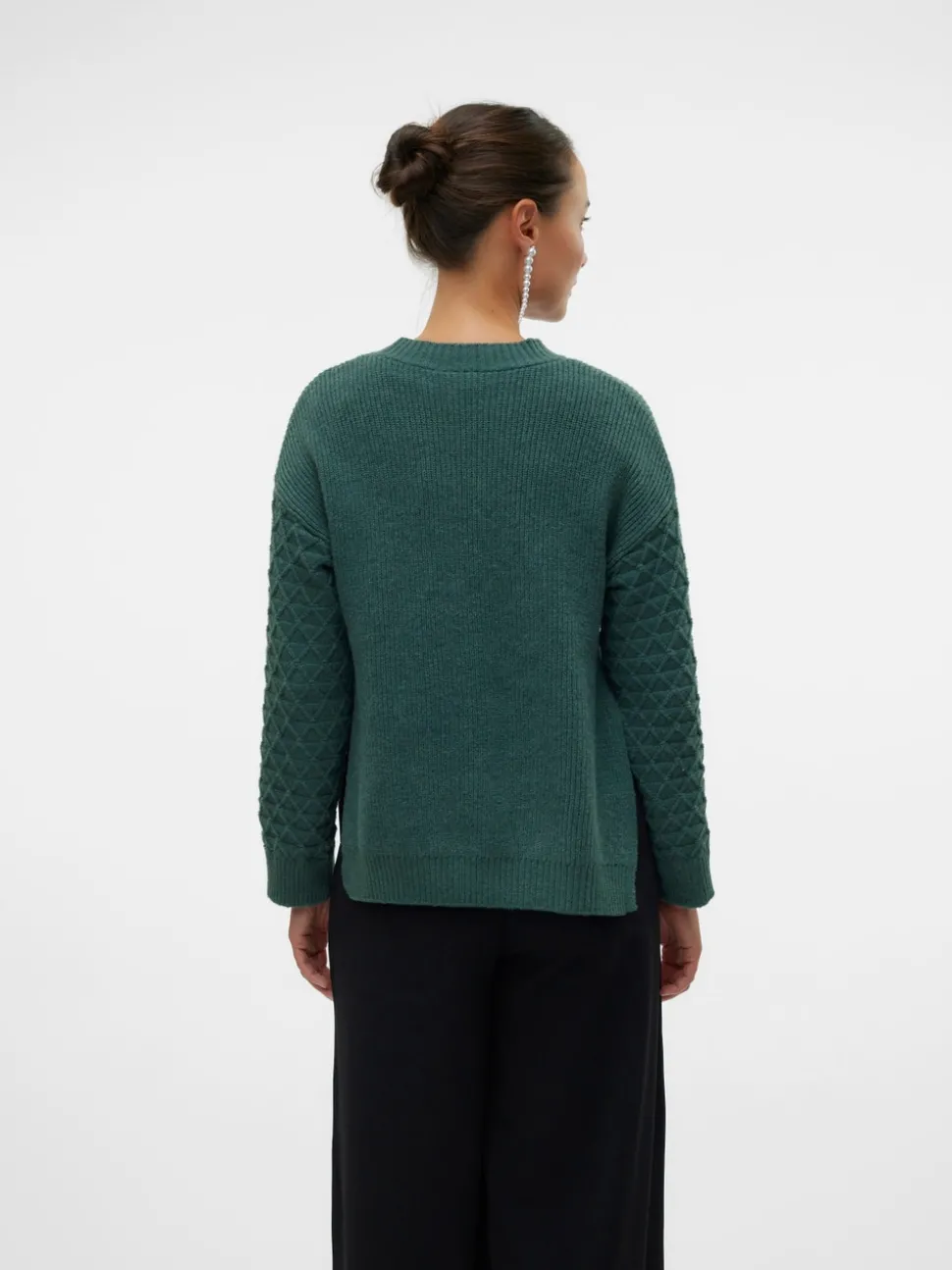 Normal Passform O-ringning Pullover