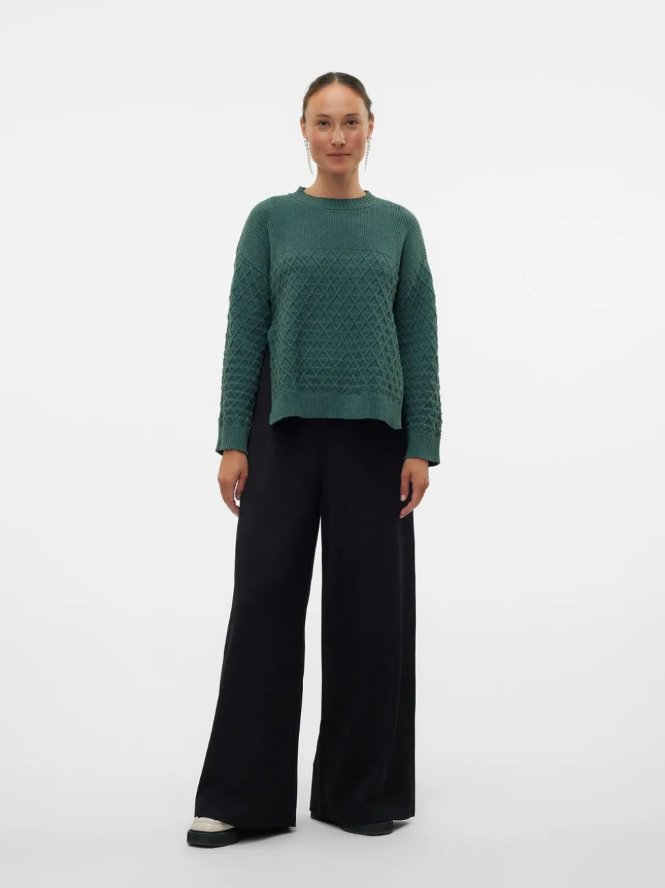 Normal Passform O-ringning Pullover