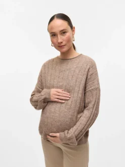 Normal Passform O-ringning Pullover