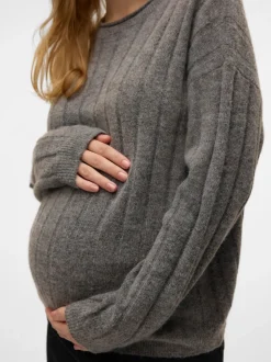 Normal Passform O-ringning Pullover
