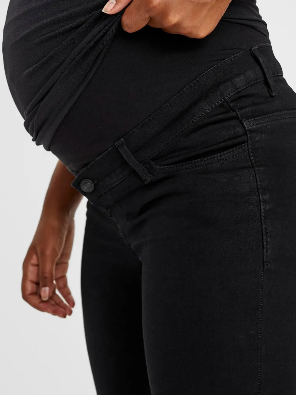 Skinny Fit Hög Midja Jeans