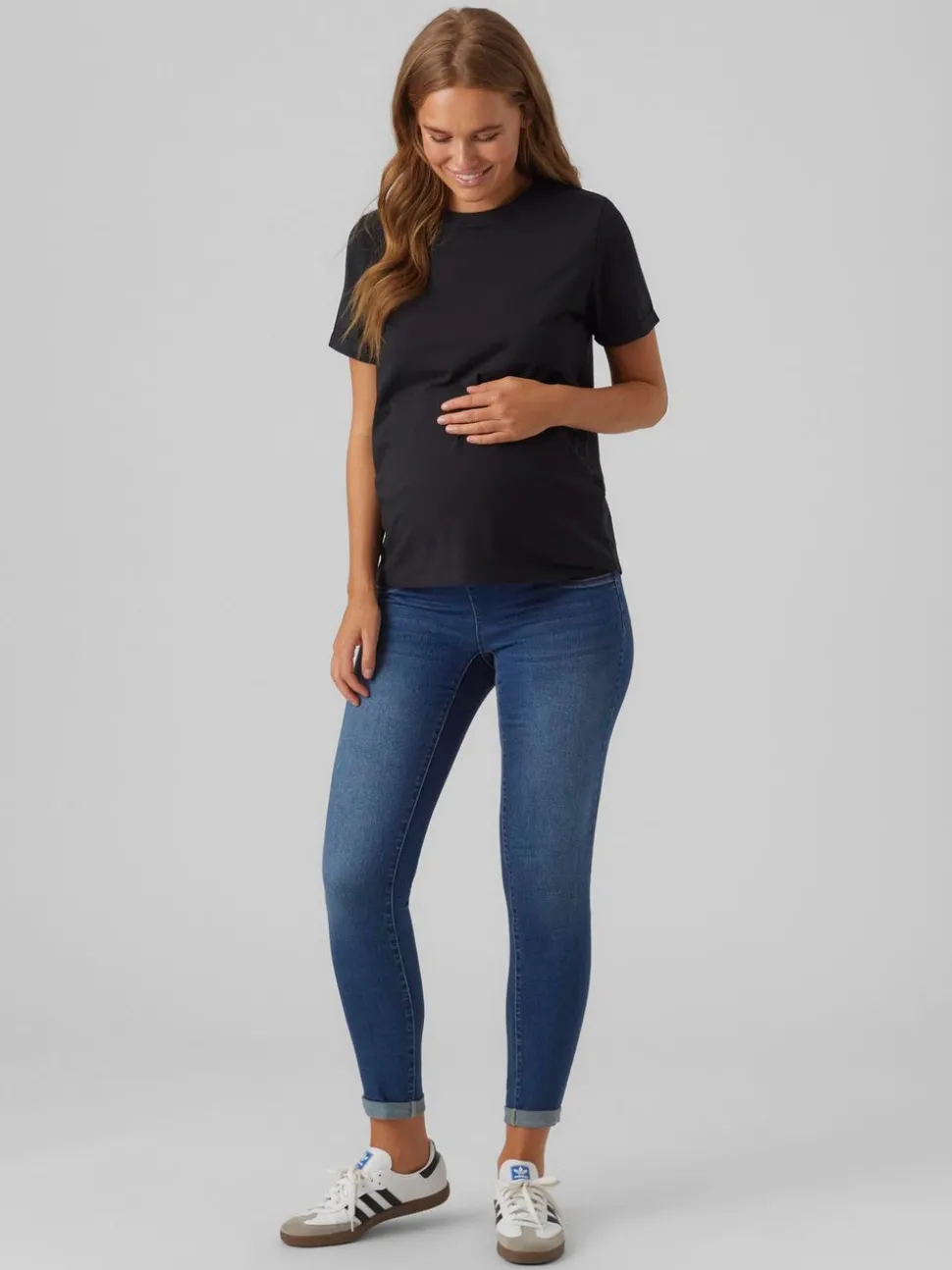 Skinny Fit Låg Midja Jeans