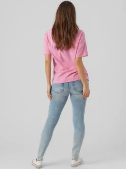 Slim Fit Låg Midja Jeans