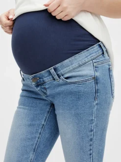 Slim Fit Medelhög Midja Jeans