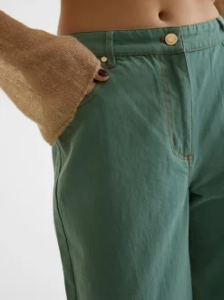 SNCAM Medelhög Midja Normal Passform Jeans