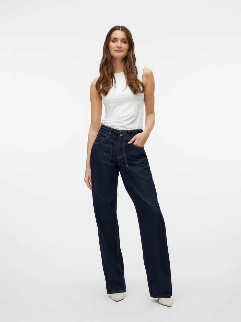 SNRANCY Lös Passform Jeans