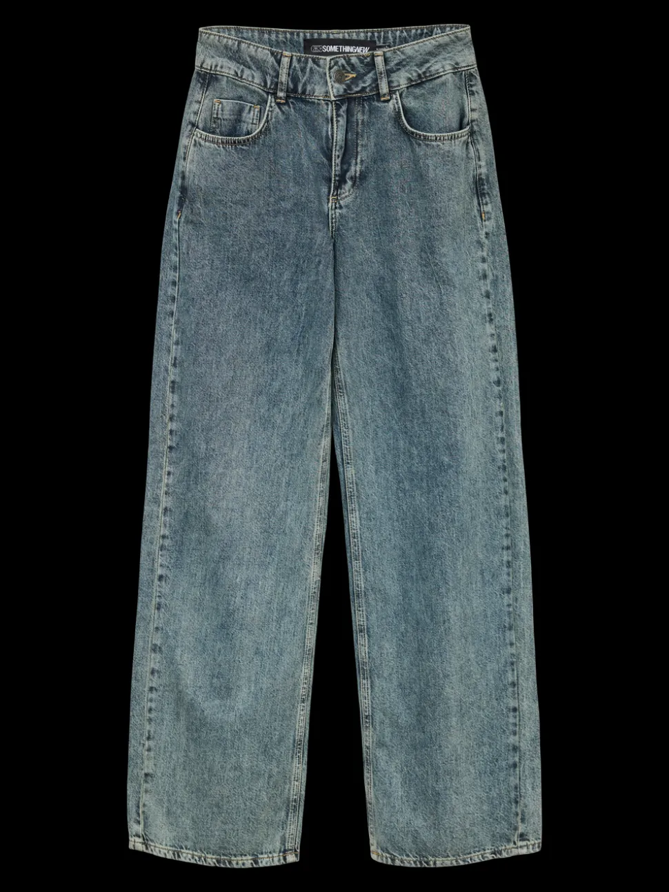 SNRANCY Medelhög Midja Vid Passform Jeans