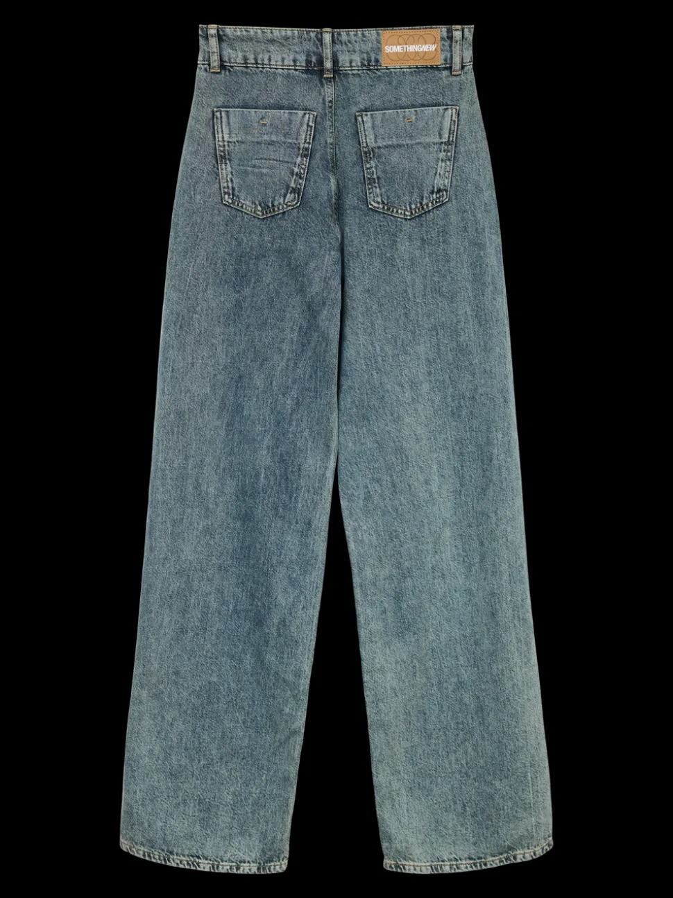 SNRANCY Medelhög Midja Vid Passform Jeans