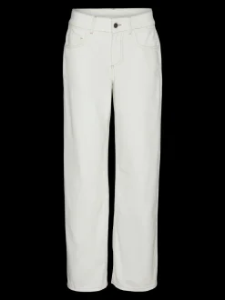 SNRANCY Medelhög Midja Vid Passform Jeans