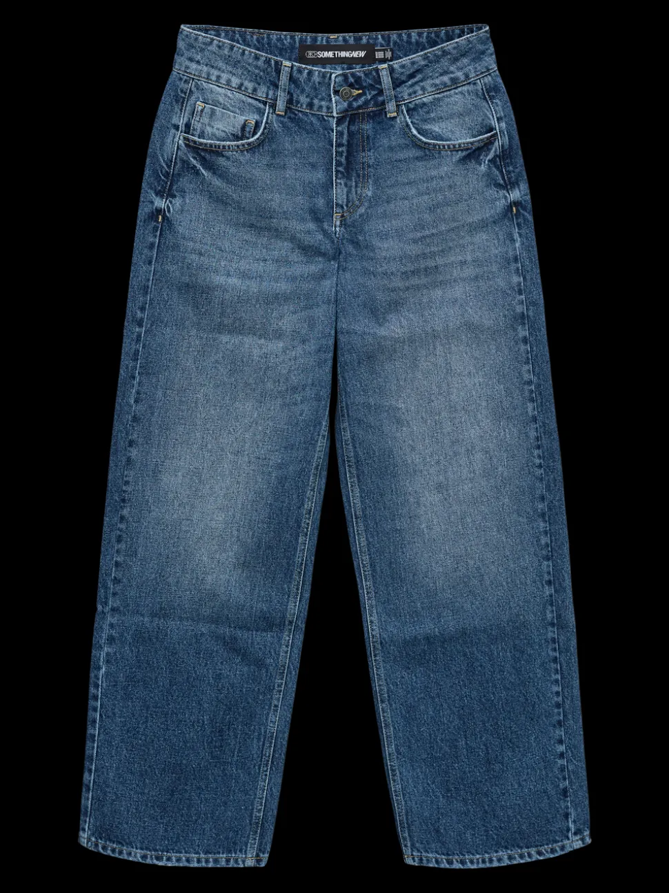 SNRANCY Medelhög Midja Vid Passform Jeans