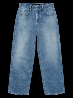 SNRANCY Medelhög Midja Vid Passform Jeans
