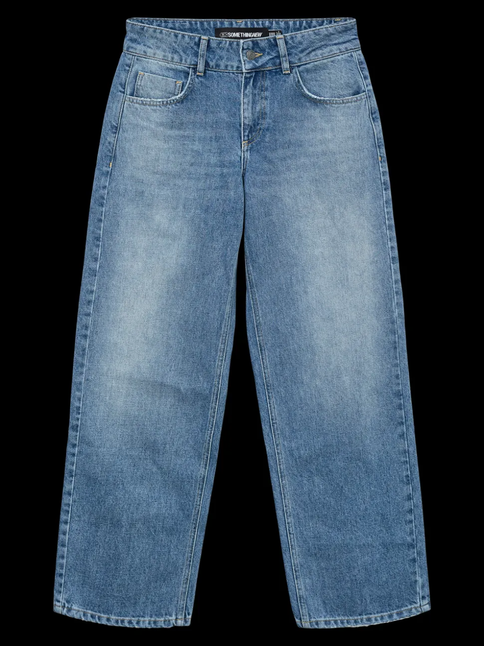 SNRANCY Medelhög Midja Vid Passform Jeans