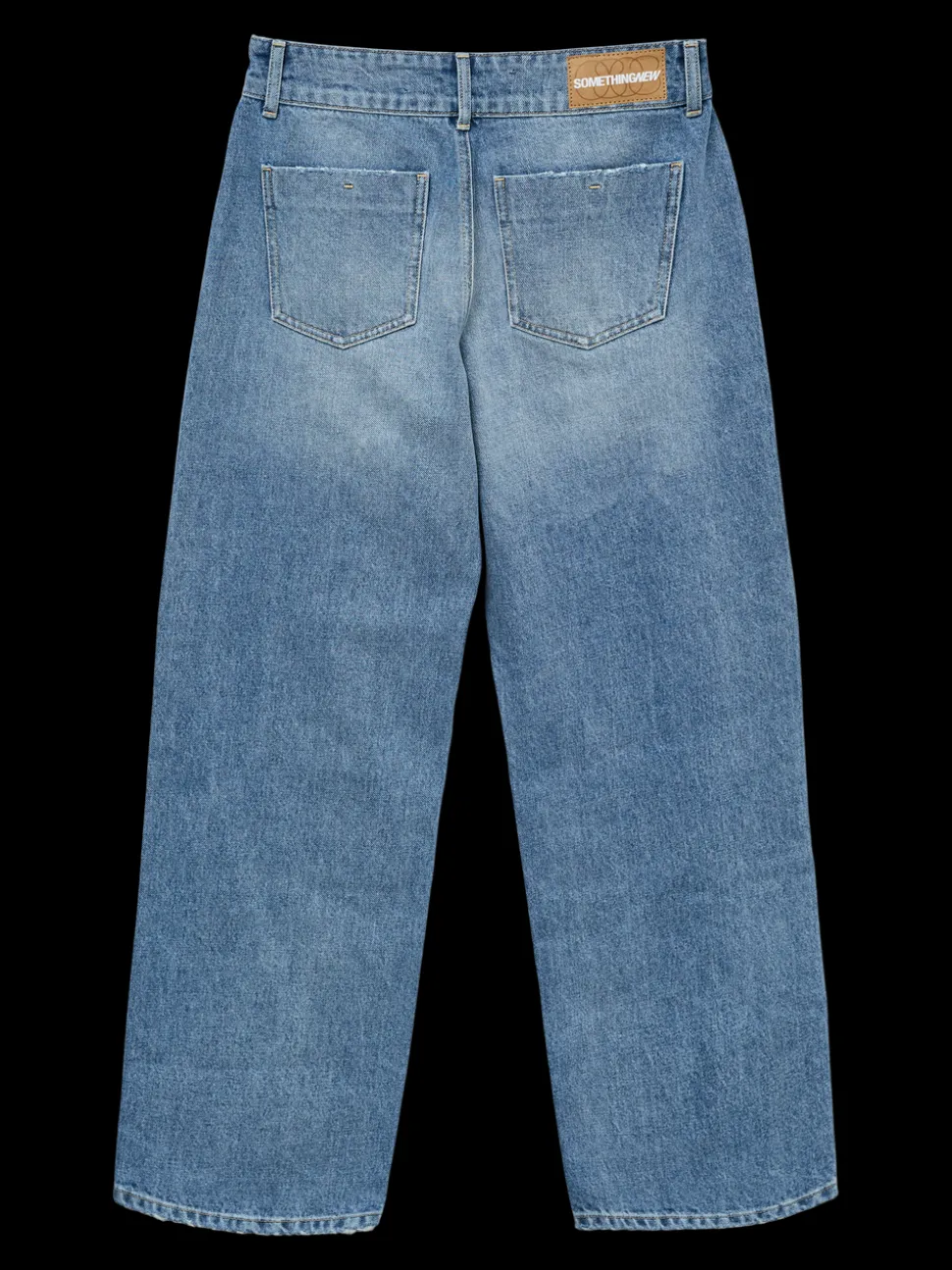 SNRANCY Medelhög Midja Vid Passform Jeans