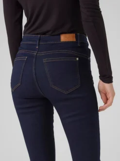 VMALIA Medelhög Midja Slim Fit Jeans