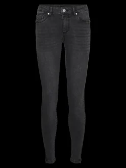VMALIA Medelhög Midja Slim Fit Jeans