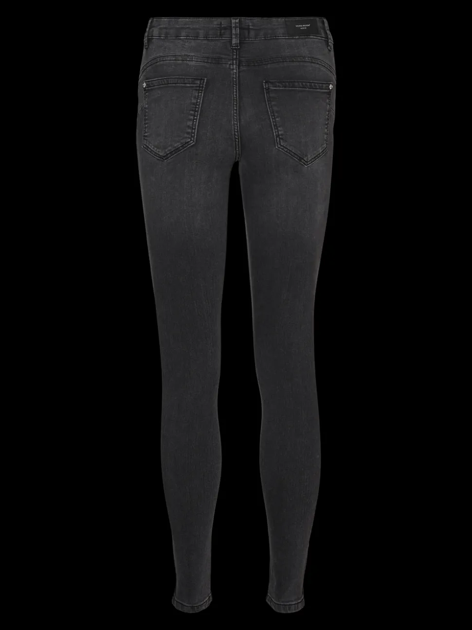 VMALIA Medelhög Midja Slim Fit Jeans