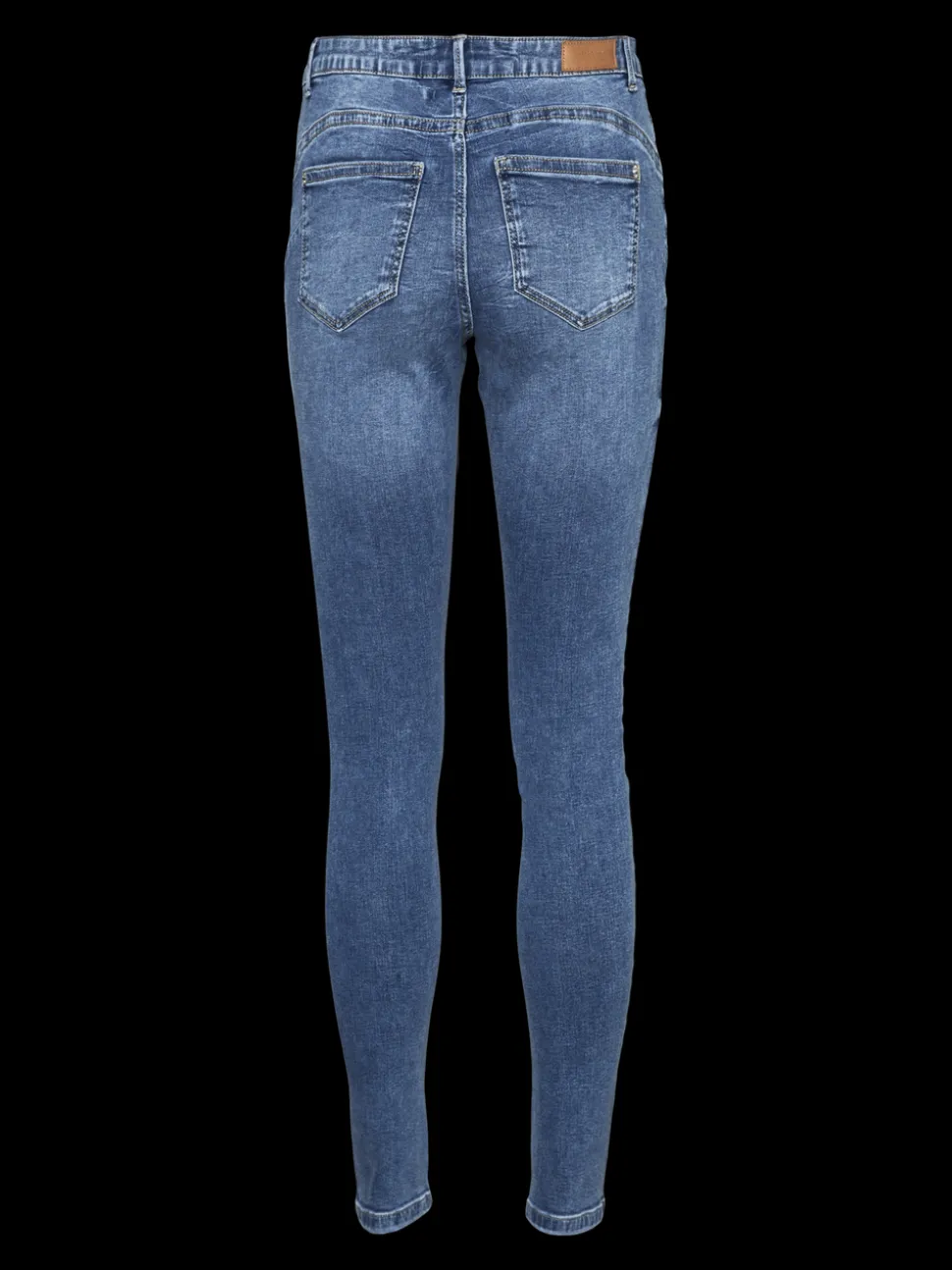VMALIA Medelhög Midja Slim Fit Jeans