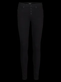 VMALIA Medelhög Midja Slim Straight Fit Jeans