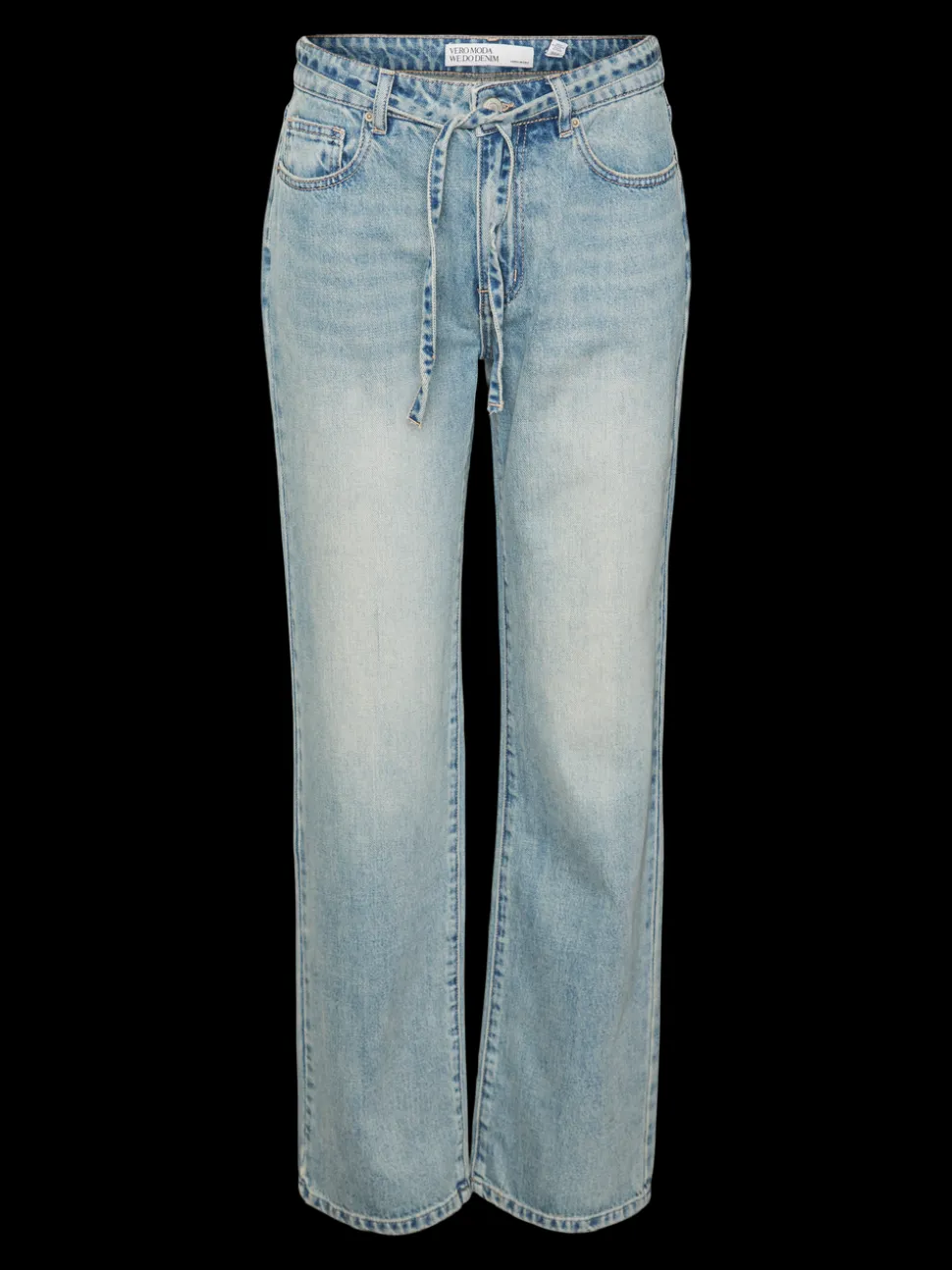 VMALLISON Medelhög Midja Rak Passform Jeans
