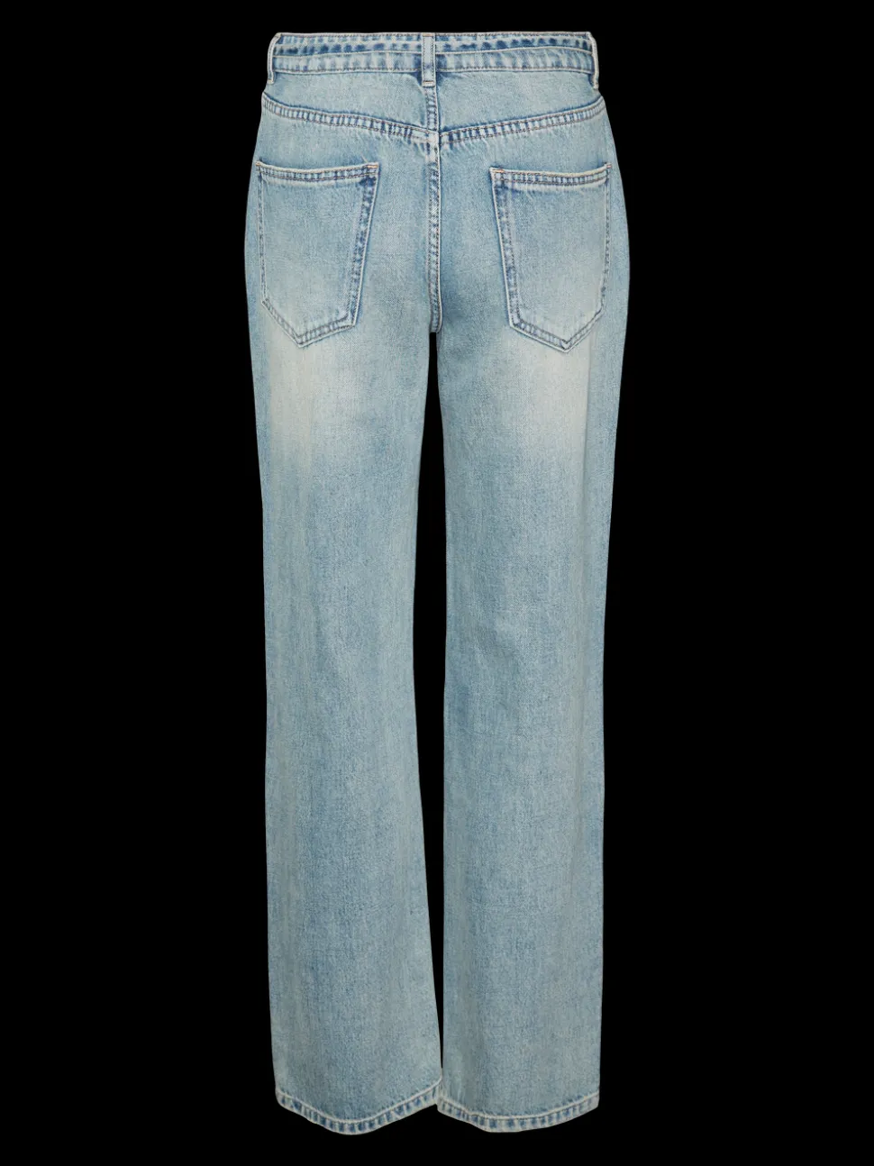 VMALLISON Medelhög Midja Rak Passform Jeans