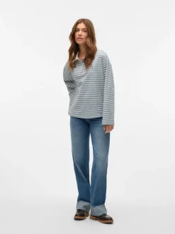 VMALLISON Medelhög Midja Rak Passform Jeans