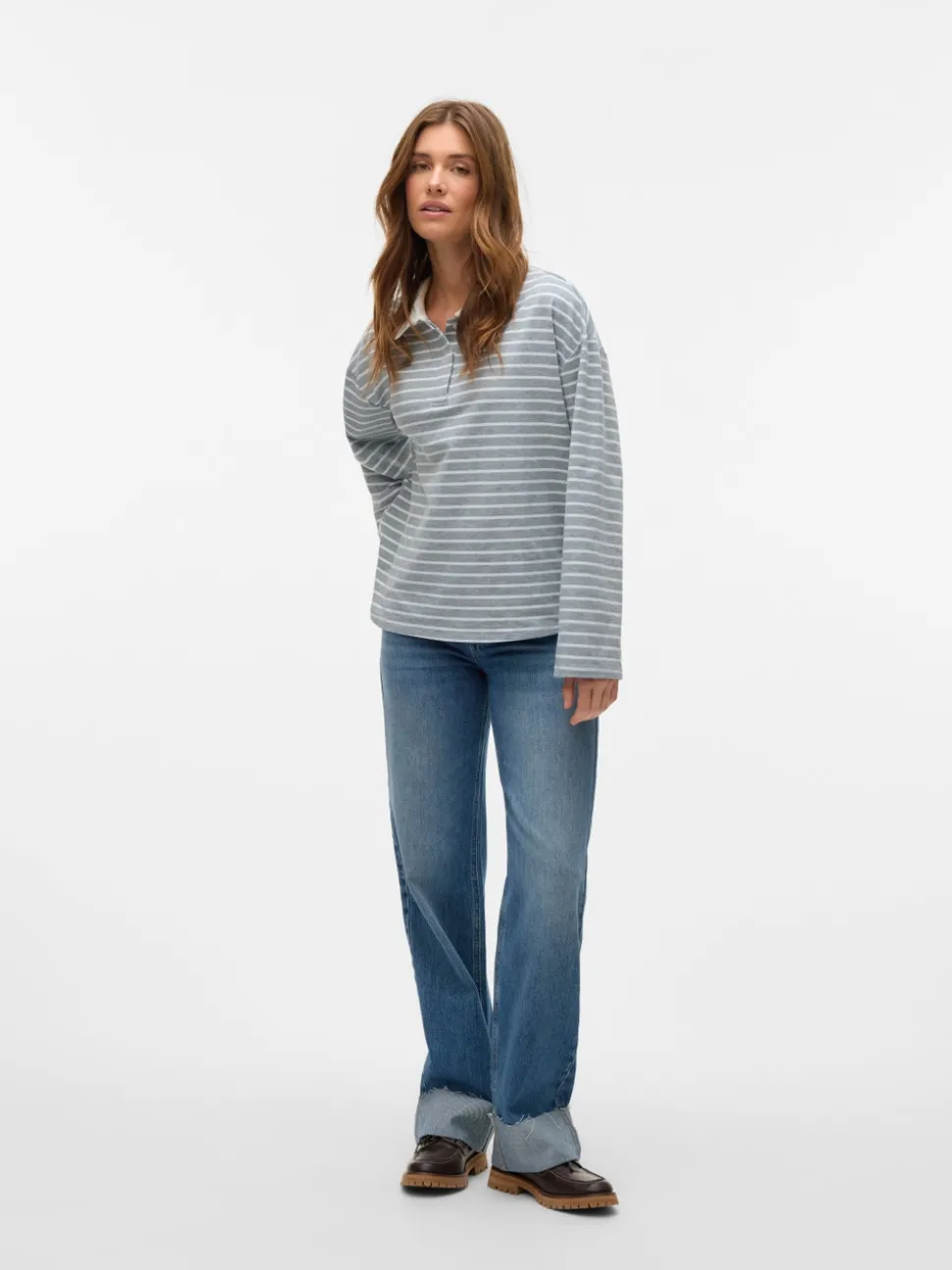 VMALLISON Medelhög Midja Rak Passform Jeans