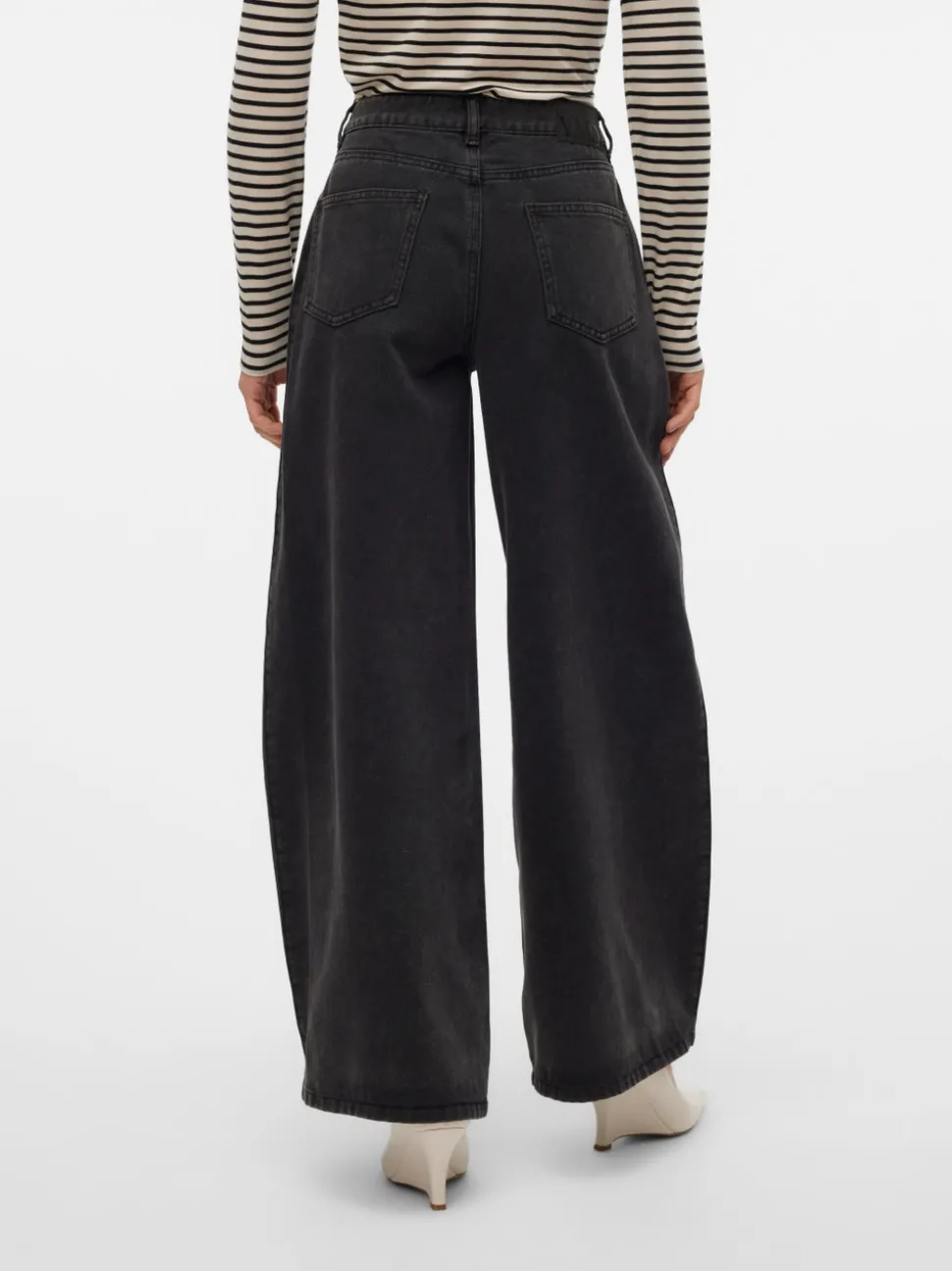 VMANNET Medelhög Midja Lös Passform Jeans