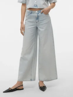 VMANNET Medelhög Midja Vid Passform Jeans