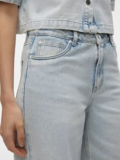 VMANNET Medelhög Midja Vid Passform Jeans