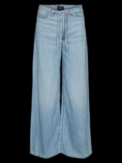 VMANNET Medelhög Midja Vid Passform Jeans