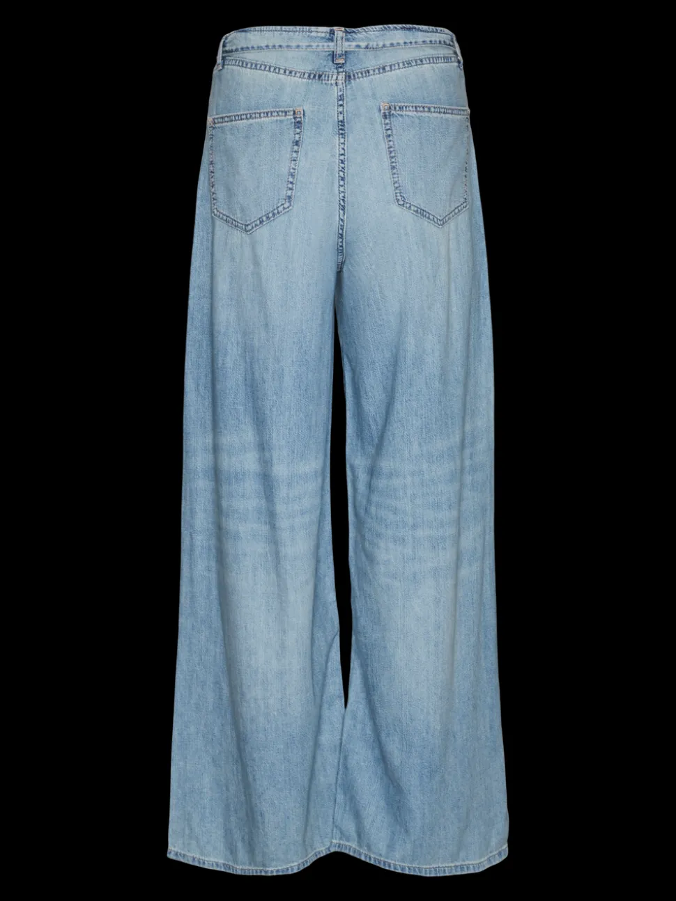 VMANNET Medelhög Midja Vid Passform Jeans