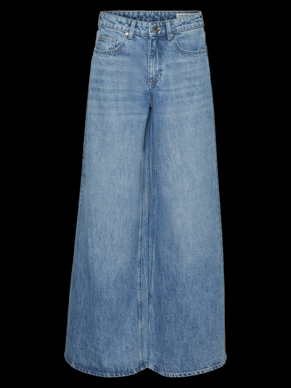 VMANNET Medelhög Midja Vid Passform Jeans