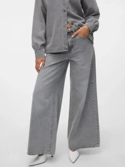 VMANNET Medelhög Midja Vida Ben Jeans
