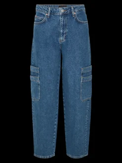 VMAVIVA Hög Midja Mom Fit Jeans