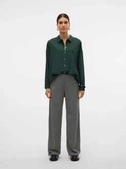 VMBERLIN Medelhög Midja Byxor