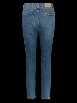 VMBRENDA Hög Midja Rak Passform Jeans