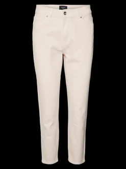 VMBRENDA Hög Midja Rak Passform Jeans