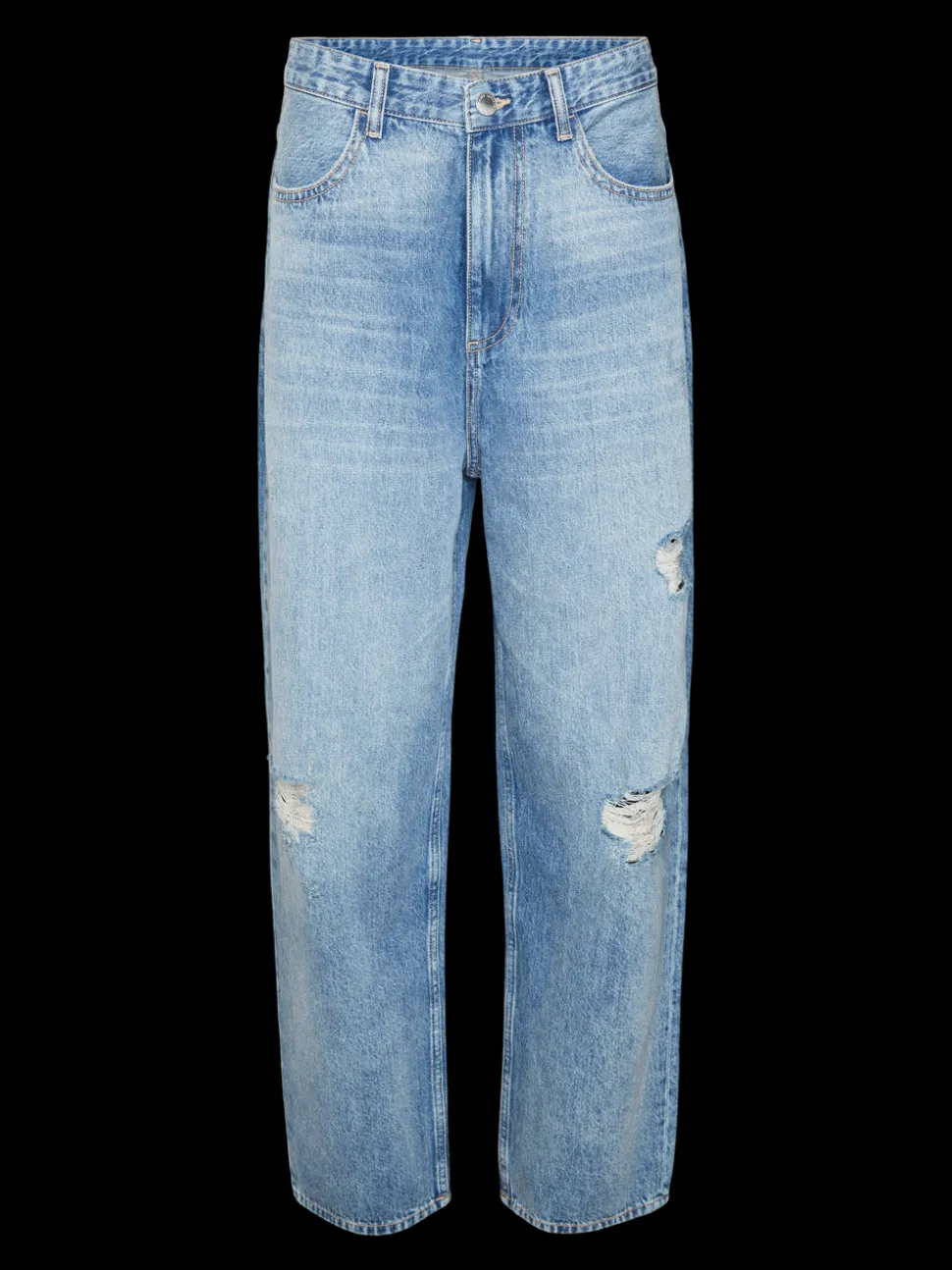 VMBROOKLYN Medelhög Midja Baggy Fit Jeans