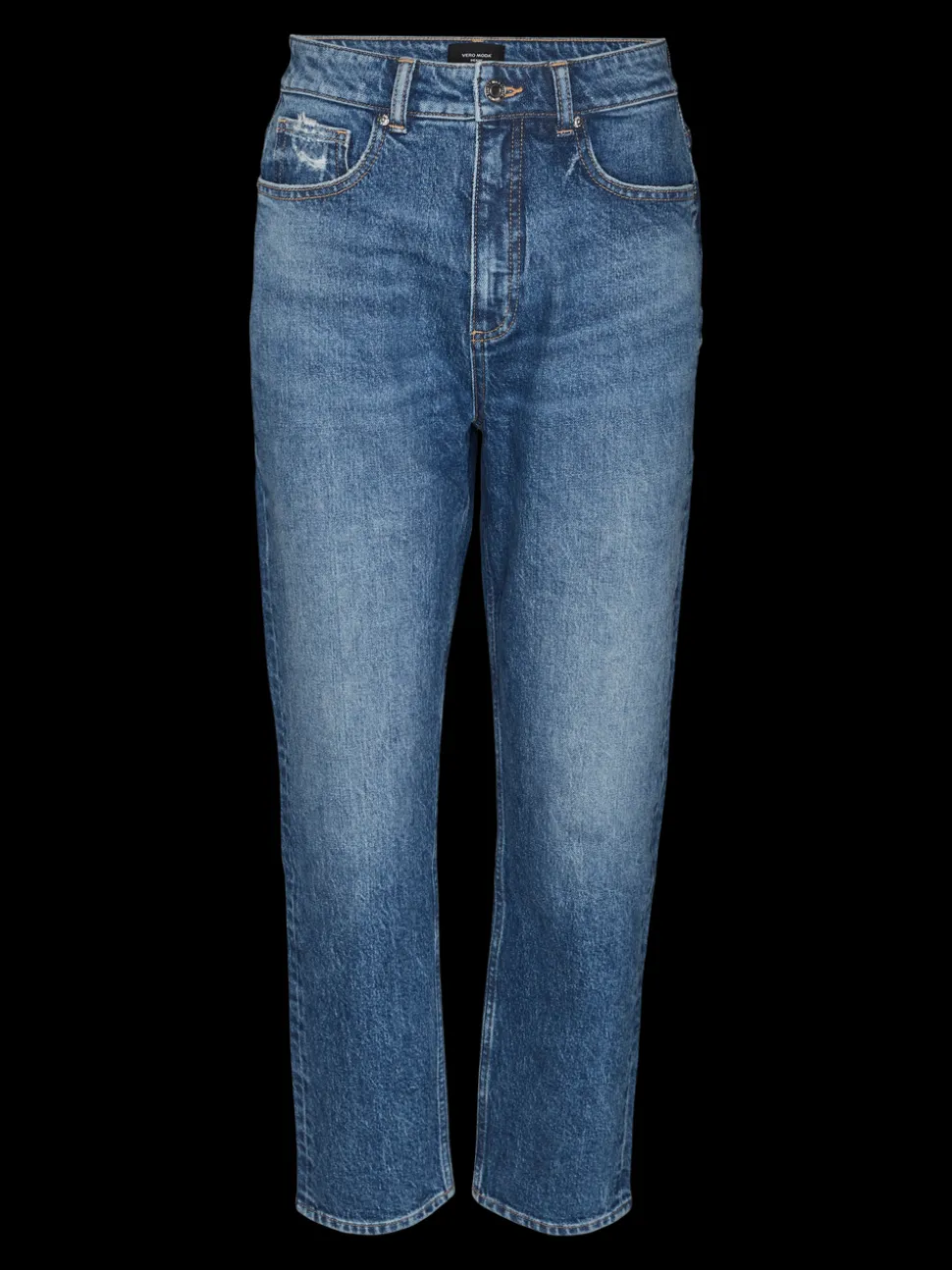 VMCARRIE Superhög Midja Mom Fit Jeans