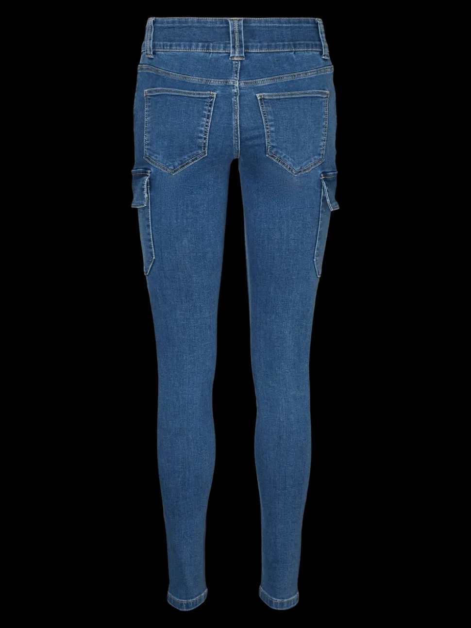 VMCATCH Medelhög Midja Cargo Fit Jeans