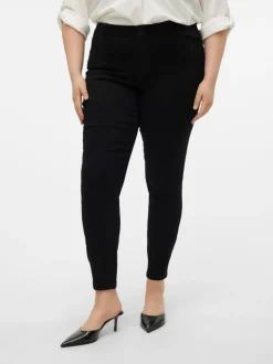 VMCELLY Medelhög Midja Skinny Fit Jeans