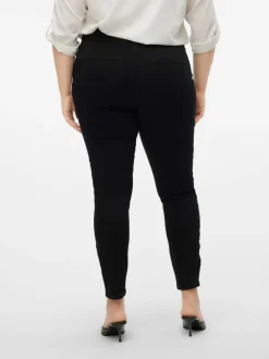 VMCELLY Medelhög Midja Skinny Fit Jeans