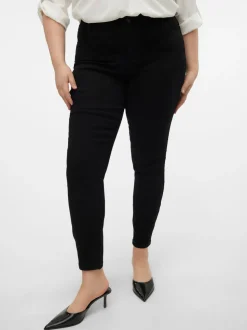 VMCELLY Medelhög Midja Skinny Fit Jeans