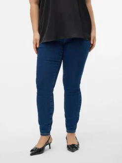 VMCELLY Medelhög Midja Skinny Fit Jeans